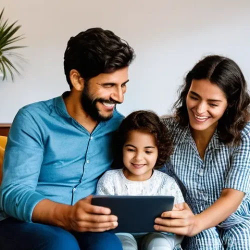 테크노피아와 사회적 고립의 관계 - **Prompt for "The Magic of Connectivity: How Technology Brings Us Closer"**:
    "A heartwarming and...